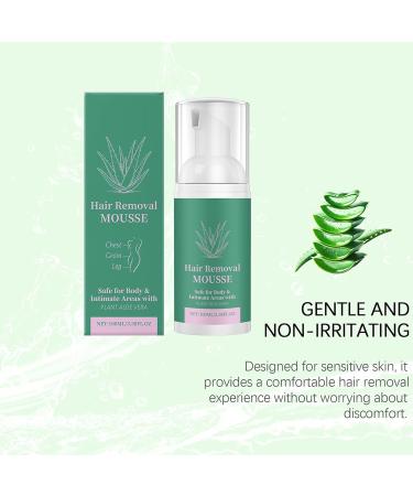 Hair Removal Cream for Women | Deep Cleansing - Gentle on Sensitive Skin - For Men Women Girlfriend Wife Daughter Father Boyfriend Bikini Pubic Area Intimate Areas Legs - Buy Online on GoSupps.com