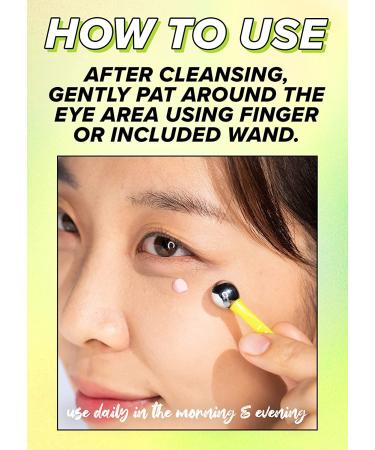 I Dew Care Glow-Key Eye Cream - Vitamin C & Niacinamide for Dark Circles & Puffiness, 0.50 Fl Oz - Buy Online on GoSupps.com