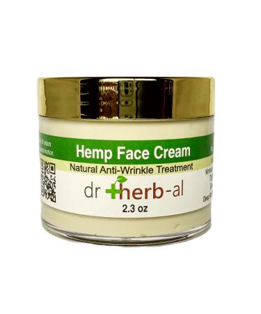 Dr.Herbal Hemp Face Skin Cream Natural Anti- Wrinkle Treatment. 2.3 oz Used For: Wrinkle Prevention Tightening Elasticity Deep Moisturized Skin.