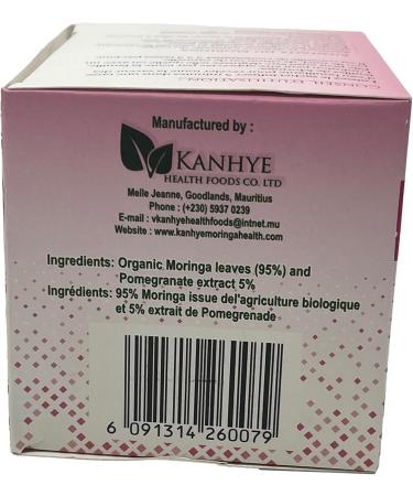 KANHYE Moringa Infusion Pomegranate flavour - Buy Online on GoSupps.com