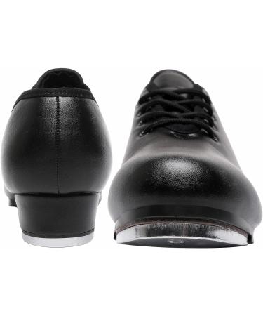 Child Jazz Tap Shoes Split Sole for Boys and Girls (Toddler/Little Kid/Big Kid) - Size 1.5 Little Kid, Black - Buy Online on GoSupps.com