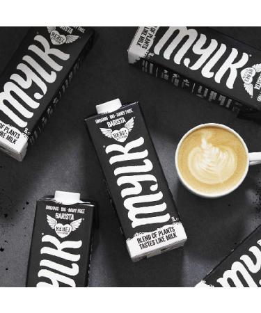 Rebel Kitchen - Barista Mylk - Organic Milk Alternative Free From Dairy - 6x 1 Litre - Carbon Neutral - Plant Based Barista Milk - Vegan Certified - Buy Online on GoSupps.com