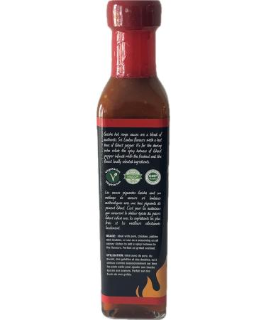 GEISHA Ghost Pepper Hot Sauce Red Sauce 260ml (8.8 fl. oz.) - Buy Online on GoSupps.com