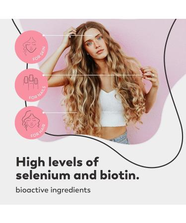 Liquid Silicon Complex - With Selenium & Biotin Vegan For Skin Hair Nails & Beard Vitamin B7 Additive Free - For Women & Men - Buy Online on GoSupps.com