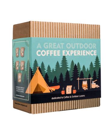 Coffee gift set to the outside area - 7 Best Single Estate Specialties & Bio Coffee from all over the world |Brew & enjoy anytime & everywhere |Coffee lover Gift idea for men & women outdoor (7 pieces) - Buy Online on GoSupps.com