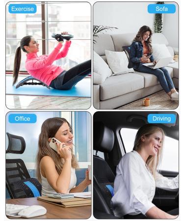 Kureny Back Extensor & Massage Device | Lumbar Spine Pain Relief & Relaxation | All Ages Shoulder Strap - Buy Online on GoSupps.com