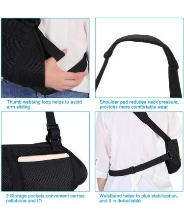 Adjustable Arm Loops & Shoulder Orthosis for Rotator Cuff Support | Shoulder Stability Dislocation Relief and Injury Recovery - Buy Online on GoSupps.com