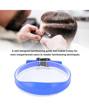 Second Generation DIY Curved Silicone Barber Tape - Hair Trimming Guide for Men & Boys | Blue Shaving Template Tool - Buy Online on GoSupps.com