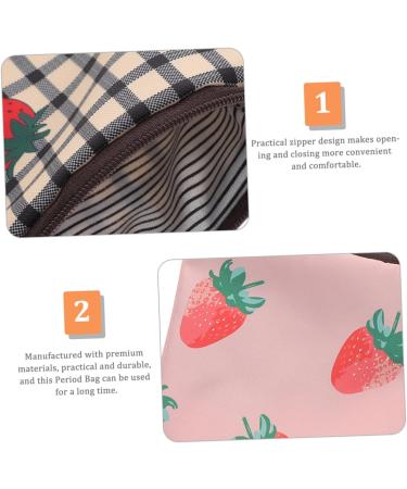 Lurrose 16 PC Portable Storage Bags for Women - Bandages Breastfeeding Inserts Makeup & Period Pocket Holder - Perfect Travel Gift - Buy Online on GoSupps.com