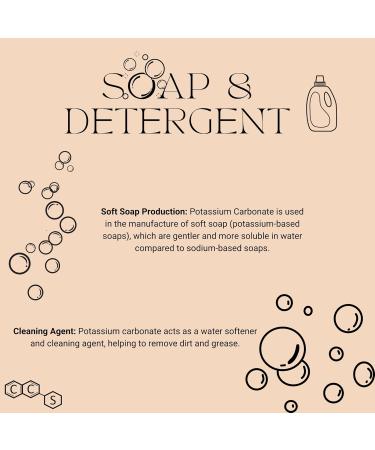 Potassium Carbonate (E501) - 1kg (2.2lb) - Buy Online on GoSupps.com