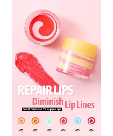 Lip Plumper Nourishing Flavor Lip Mask Intensive Volume Care for Plump Bouncy Lips Reparing Lip Lines Plumping 24hrs Long-Lasting Deeply Moisturing Gifts for Women 05#Blueberry #05 Blueberry - Buy Online on GoSupps.com