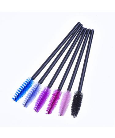 eBoot 300 Colored Disposable Mascara Wands Kit - Black Handle, Multicolor Head - Buy Online on GoSupps.com