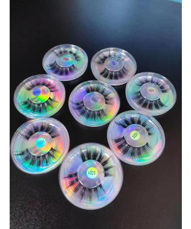 8 Pairs 18mm Spiky Volume Lashes | 3D Mink Fluffy Eyelashes | Vegan Fake Eyelashes for Dramatic Eyes - Buy Online on GoSupps.com