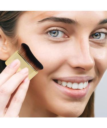 Siren Brush | High-Density Siren Brush Makeup - Foundation Brush Makeup Brush for Tan Sunless Tanner Makeup Brushes Tanning Mousse Blending Brush Gold - Buy Online on GoSupps.com