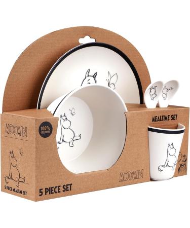 Buy Barbo Toys Mumins Mealtime Set - Moomin Dishes for Babies & Toddlers | Plates Bowl Cup & Spoons - Mumin Valley Illustrations - Buy Online on GoSupps.com