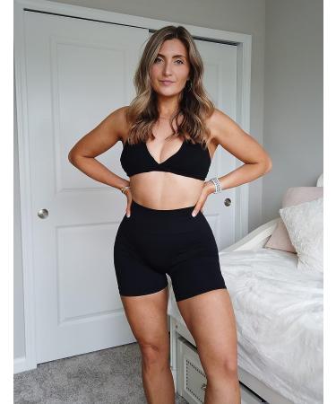 CELER Women's Chemistry Seamless Scrunch Butt Gym Shorts - Black, Medium - Buy Online on GoSupps.com