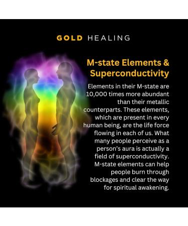 Gold Healing ORMUS Liquid MONATOMIC Gold MANA MUFKUTZ Orbitally Reorganized Monatomic Elements for Mind Brain Body and Mind 200ml - Buy Online on GoSupps.com