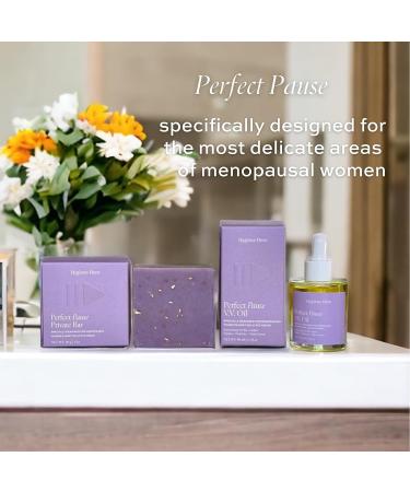 Perfect Pause VV Oil for Menopausal Women | All-Natural Vegan Handcrafted & GMO-Free | Reduces Dryness & Bumps - Buy Online on GoSupps.com