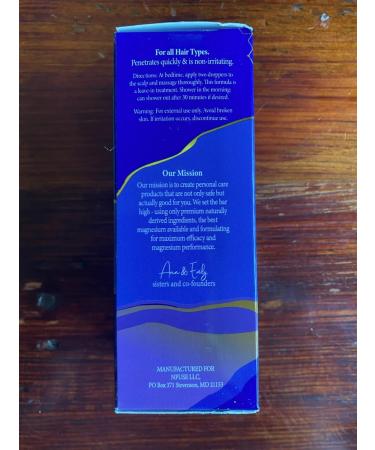 nfuse NightCap Magnesium Scalp Growth Serum | Fuller Thicker Hair with Melatonin & Procapil - Deep Relaxation - Buy Online on GoSupps.com