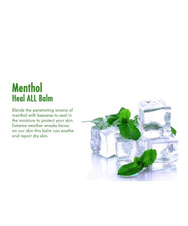 Heel ALL Balm - Moisturizing Protective Balm with Menthol & Beeswax for Dry Skin Relief | Soothes & Repairs Skin in Extreme Weather - Buy Online on GoSupps.com