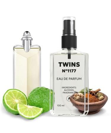 TWINS Impression of Declaration | Perfume for Women Eau de Parfum | No.1177 | 3.4 Fl Oz / 100 ml Cartier Declaration Impression