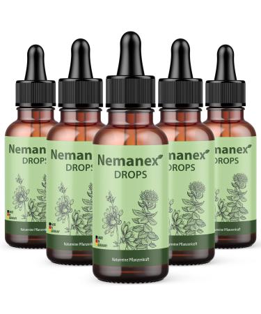 Nemanex Drops - for men women - 30 ml per pipette bottle 5x 5 bottles