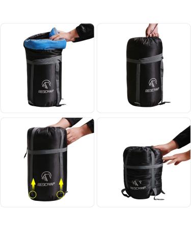 REDCAMP Sleeping Bag Compression Sack Black XL - 40L for Backpacking and Camping - Buy Online on GoSupps.com