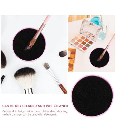 Minkissy 4-Piece Makeup Brush Cleaning Box Set | Quick Dry & Clean Sponge for Eye Shadow | Silica Gel Cosmetics Cleaning Solution - Buy Online on GoSupps.com