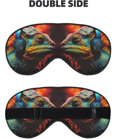 Chameleon Double-Sided Eye Mask | Blackout Sleep Mask for Men & Women | International Shipping Available - Buy Online on GoSupps.com