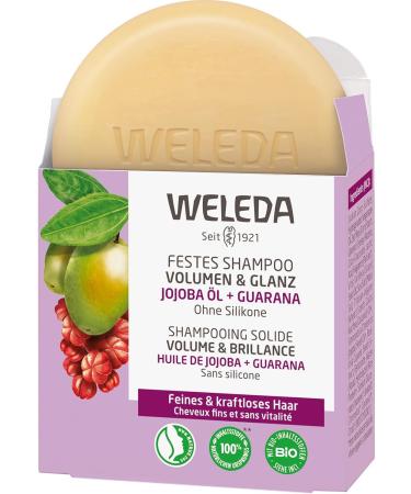 WELEDA - Solid Shampoo Volume & Shine - Gives volume - Preserves natural shine - NATRUE - 50g - Buy Online on GoSupps.com