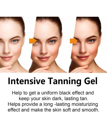 GOFLORDEN Tanning gel 150 g sun cream intensive soft brown tanning accelerator cream achieve a natural tan with natural ingredients - Buy Online on GoSupps.com