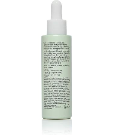 Wild Science Lab LEAF +SEED Head Strong Hair Defence Strengthening Natural Hair Serum re-establish scalp equilibrium hydration and calm vegan free from Sulphate Silicone and Paraben 50ml - Buy Online on GoSupps.com