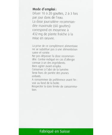 A.VOGEL Dietary Supplement for Women Menopause Treatment Fights Hot Flashes Abdominal Pain & Mood Swings Organic Fresh Plant Extract Sage 50 ml - Buy Online on GoSupps.com