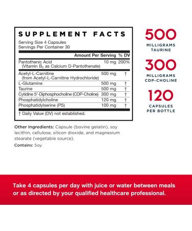 Jarrow Formulas Neuro Optimizer - 120 Capsules (Pack of 2) - Brain Health Antioxidant Support 7 Neuro Nutrients Gluten Free - 60 Servings - International Shipping Available - Buy Online on GoSupps.com