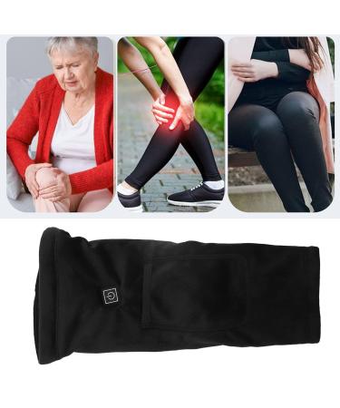 Pomya Heated Knee Brace Wrap - USB Charging Adjustable 3 Gears Electric Heating Pad for Cold Days | Pain Relief & Comfort - Buy Online on GoSupps.com