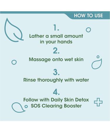 Simple Daily Skin Detox Purifying Facial Wash 150ml - Buy Online on GoSupps.com