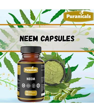 Neem Capsules and Neem Oil | Plant-Based Herbal Essentials | Multi-Use Herbal Duo | No Added Fillers | Convenient Capsule + Oil Format | 320 Capsules | Value Combo Pack - Buy Online on GoSupps.com