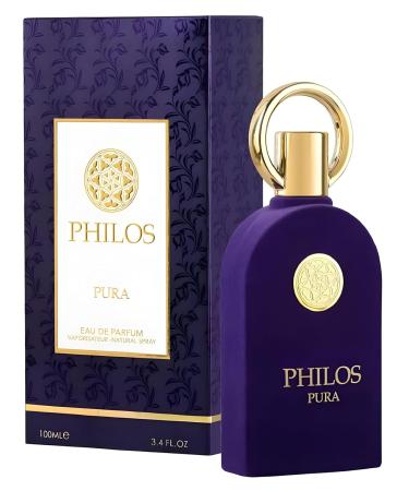 Maison Alhambra Philos Pura for Men - 3.4 oz EDP Spray Fresh 3.4 Fl Oz (Pack of 1) - Buy Online on GoSupps.com