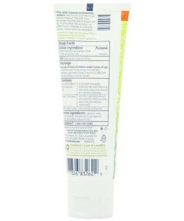 Tom's of Maine Natural Wicked Cool! Fluoride Toothpaste - Mild Mint 4.2 oz - Buy Online on GoSupps.com