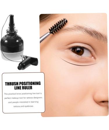 NOLITOY String Ink Line Box Ink Line Ruler The Black Black-ish Mee Eyebrow Drawing Makeup Tools Bottled - Buy Online on GoSupps.com