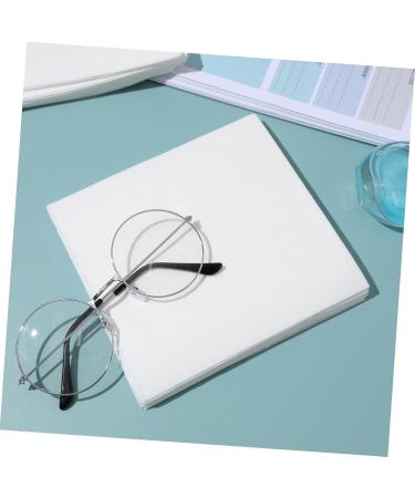 300pcs Dry Lens Cleaning Wipes - Anti-Static Disposable Wipes for Glasses Computers & Nails - Lint-Free Wood Pulp Cleaner - Buy Online on GoSupps.com