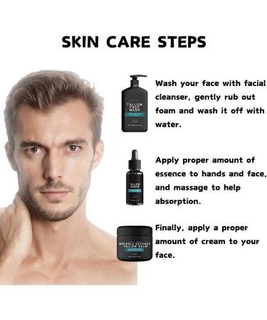 Mens Gift Set - Gifts for Dad - Mens Skincare Gift Sets for Face Cream & Face Serum & Face Cleanser - Face Wash Skincare Set - Mens Skin Care Gift Sets - Gifts for Him - Birthday Gifts for Men - Buy Online on GoSupps.com
