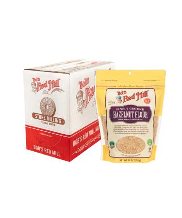 Bob's Red Mill Hazelnut Flour, 14-ounce (Pack of 4) 14 Ounce (Pack of 4) Resealable