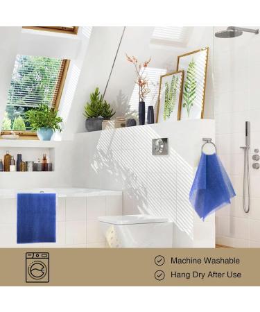 3 Pieces African Bath Sponge African Net Long Net Bath Sponge Exfoliating Shower Body Scrubber Back Scrubber Skin Smoother Great for Daily Use (Blue) Braided - Buy Online on GoSupps.com