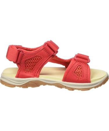 Jack Wolfskin Unisex Kids Taraco Beach K Sandal 32 EU - Red & Champagne | International Shipping Available - Buy Online on GoSupps.com