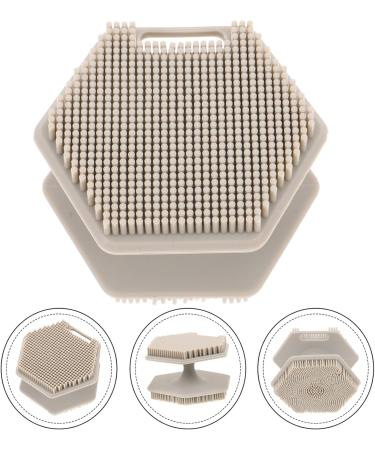 PATKAW Silicone Face Scrubber Double Sided Facial Cleansing Brush Gentle Face Exfoliator for Face Pore Cleanse Blackhead Body Cleansing Hair Brush Newborn Shower - Buy Online on GoSupps.com