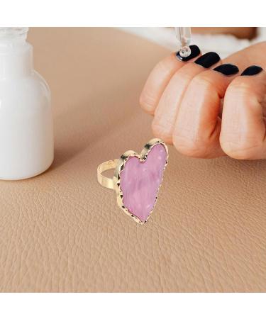 Mikikit Palette de Nail Art en R sine 3 Pi ces Palette de M lange de Vernis Ongles Color e de et C ur Accessoire Compact pour Manucure Professionnelle et Cr ation de Couleurs - Buy Online on GoSupps.com
