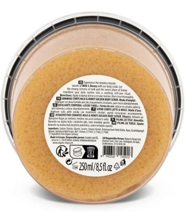 Organic Shop Milk & Honey Golden Body Scrub 250 ml - Buy Online on GoSupps.com