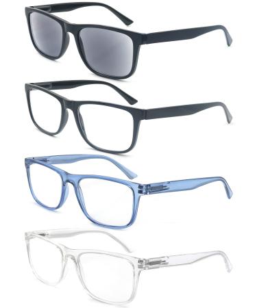 MODFANS reading glasses men good glasses high quality comfortable super reading aid reading glasses men women +1.50 C1578 - Buy Online on GoSupps.com