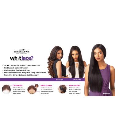 Sensationnel WHAT LACE 13x6 JANELLE Wig - Cloud 9 Synthetic Hand Tied Lace Frontal (1B) - Buy Online on GoSupps.com